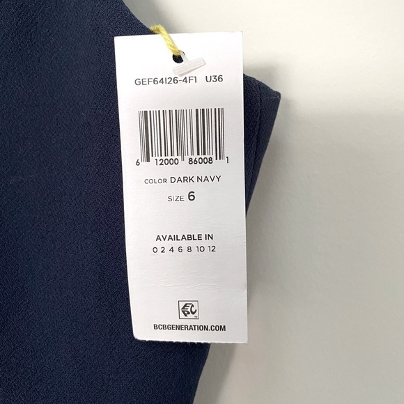 BCBGeneration Lace Panel Mini Dress - Picture 10 of 12